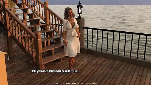 Büyükannenin evi: genç adam ve güzel olgun orta yaşlı seksi kadın romantik bir randevuda bölüm 56