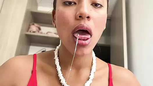 İyi sakso çeken güzel latin model -amatör çift- nysdel