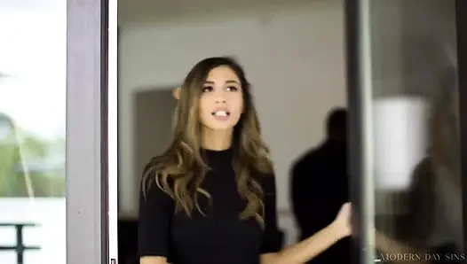 Modern zamanların günahları - masum gelin Gianna Dior orta yaşlı seksi kadın Bridgette b ile 3'lü döl takası için baştan çıkarılıyor