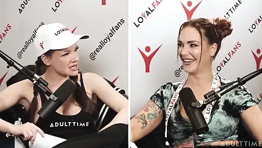 Siri Dahl grup seks partisi*es ve porno ödülleri | Siri Dahl ile Avn Özel | Adult Time Podcast