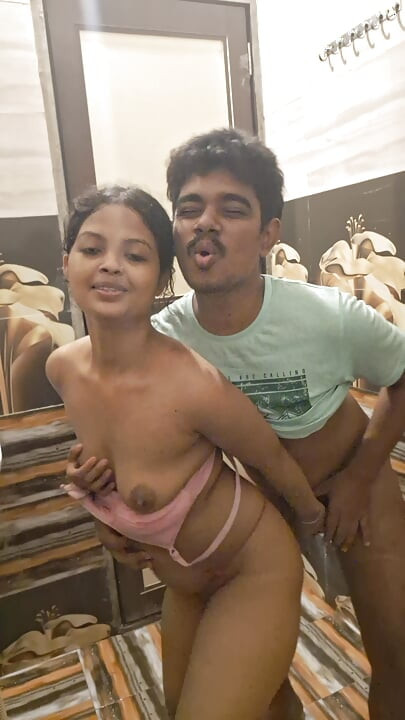 Hardcore with stepsister after finding her alone at home while going to a night party