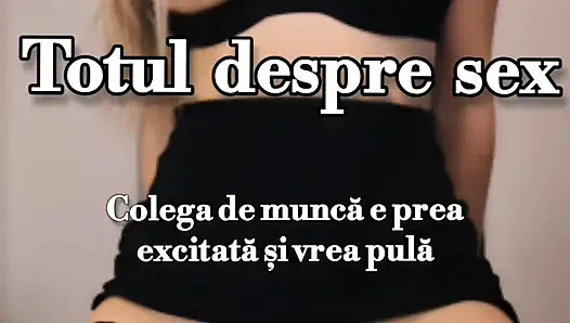 İş arkadaşı çok azgın ve yarak istiyor