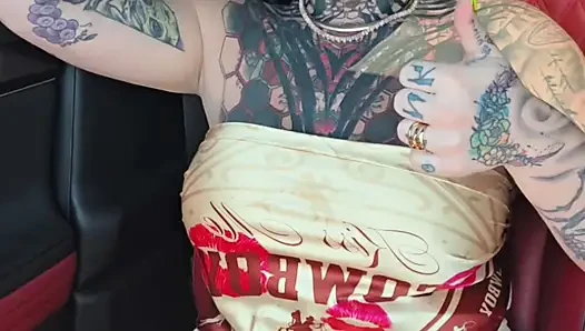 Step son gets punished by step-mom in public
