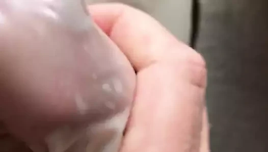 Cum içinde benim plastik pantolon