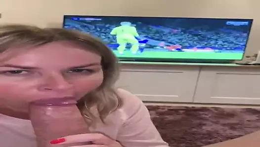 Coroa Loira no maior carinho com a Geba