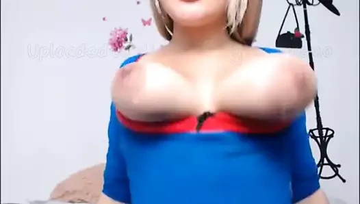 Busty sarışın üzerinde kam