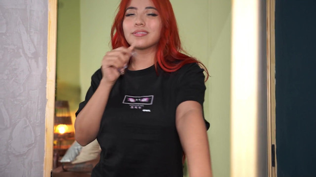 Busty girl barges into her stepbrother's room without warning! They fuck her like never before