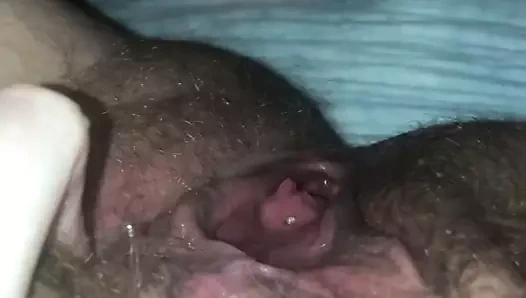 Sıcak eş oyuncak sert ve ıslak