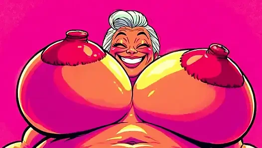 Ai titreyerek ve büyük göğüslerini hissederek olgunlaşıyor