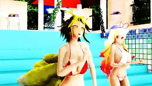 Mmd touhou dansı