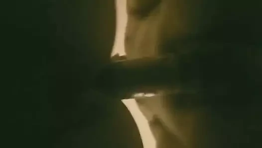 Stuffing kalın abanoz ile bbc