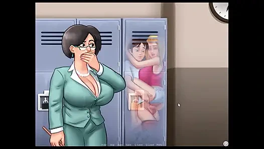 Yaz mevsimi efsanesi - Johannes Odette'i sikiyor... Bayanlar ve Johannes bottelle oynaşıyor.