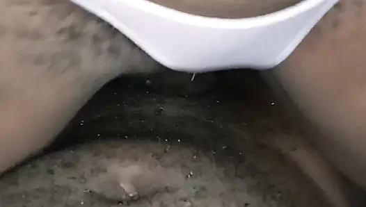 O şişman yarağa biniyor