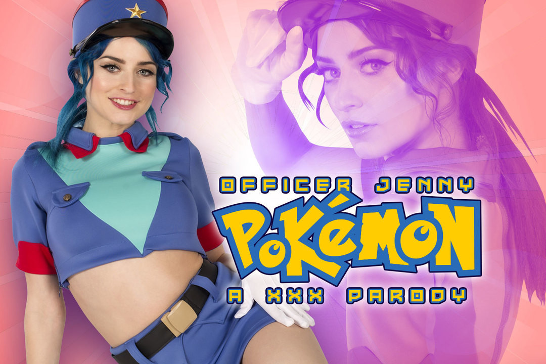 Busty memur Jenny'nin pokeball'larınızı boşaltmasına izin verin