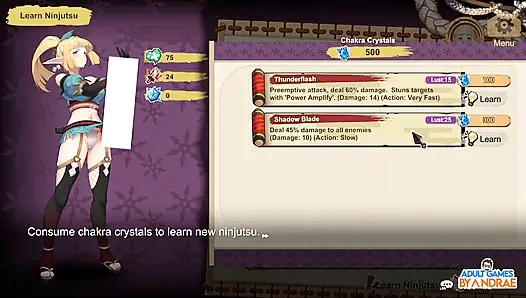 Беги, мой эльфийский нинджа! Геймплей 3D, часть 1