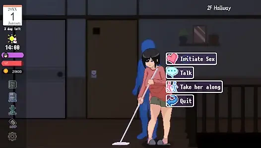 Hentai oyunu - büyük memeli büyük göğüsler ve kalın götlü hatun kışın sert seks sahnesi