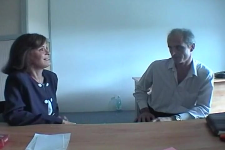 French granny drinks cum after hot fuck