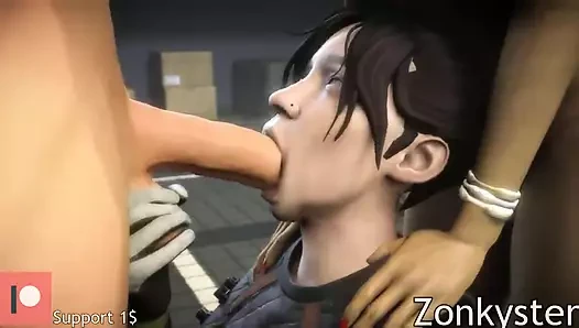 Zonkyster 3 boyutlu hentai derlemesi 46