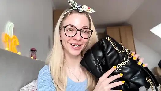 Onu 5329 dolardan ve yeni bir ysl çantasından boşalttim! (findom hikayesi)