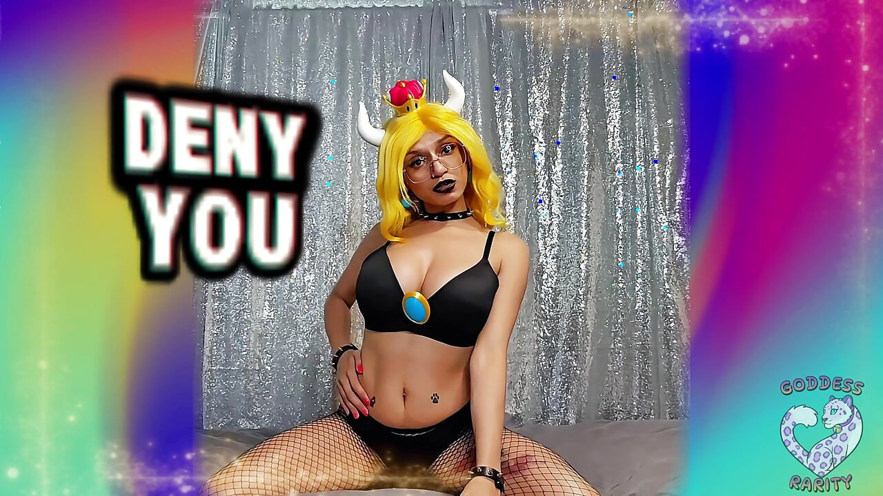 Tanrıça Rarity bowsette olarak minik mantar için kötü!