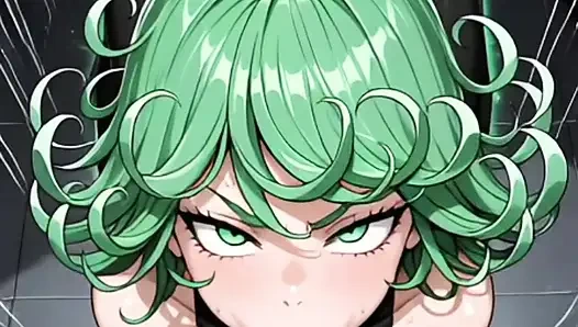 Hentai anime - tatsumaki içinde yarak ve amında süt istiyor