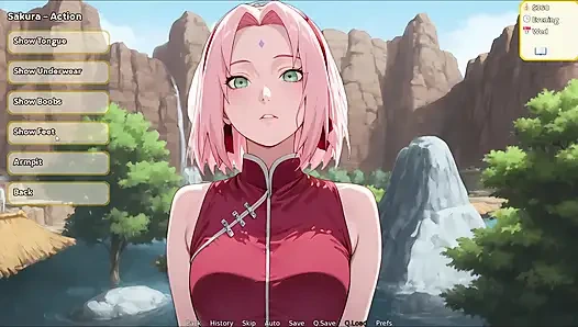 Hentai hustle - naruto'nun güzel sakura haruno'sını sikiyor