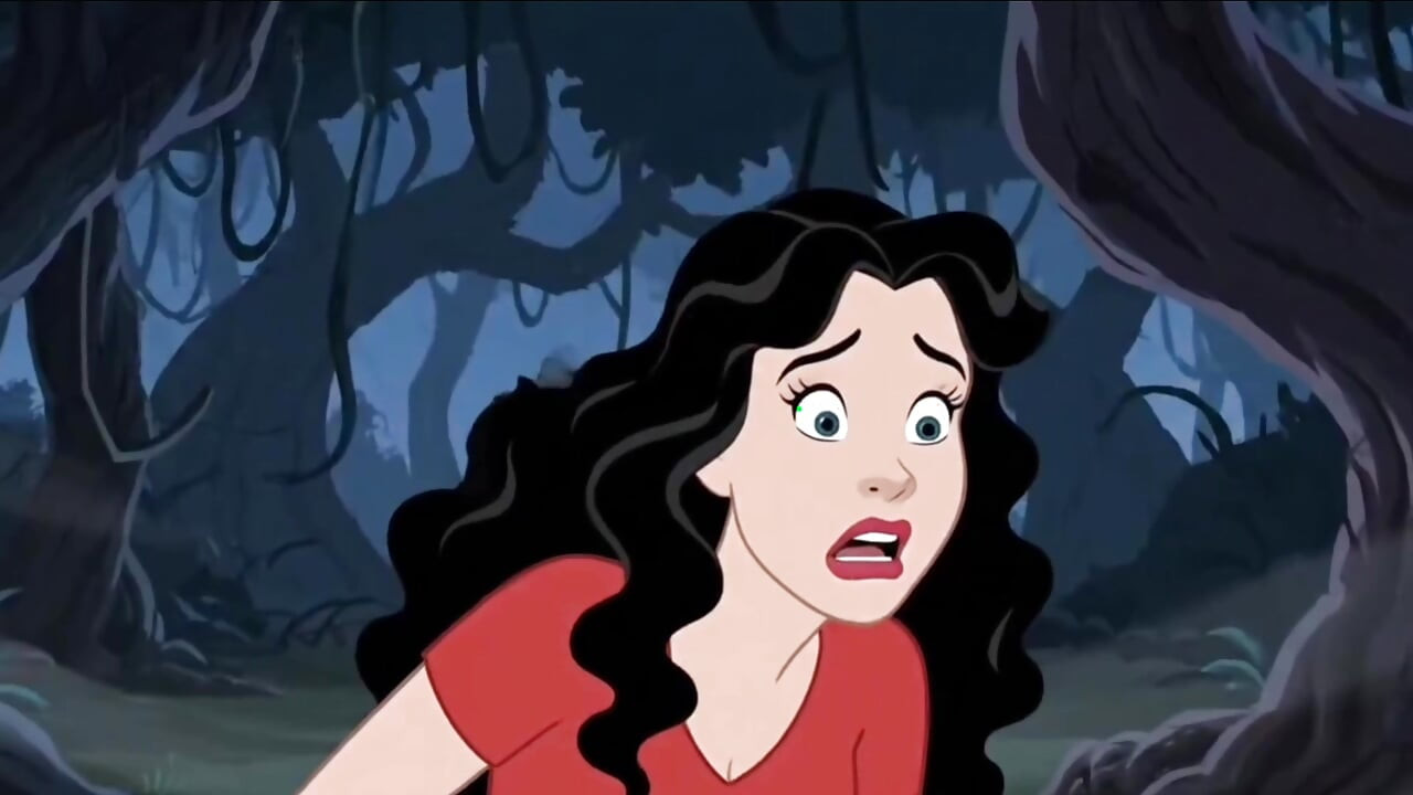 Öğrenci kız kampta seks yapıyor. Cartoon Horror Parody