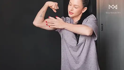 JOI Angelmuscles ile Kas İbadeti