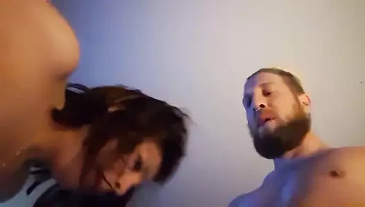 Latina milf berbat büyük beyaz horoz