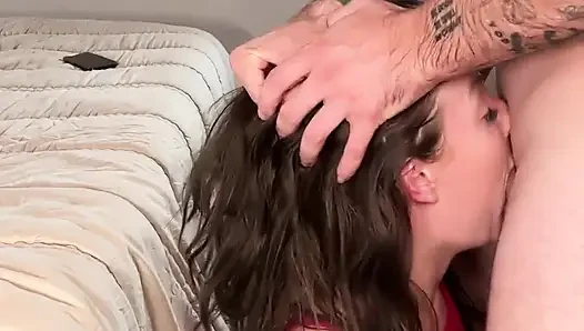 Sert anal ve yüze boşalmaya kadar sert dilleme