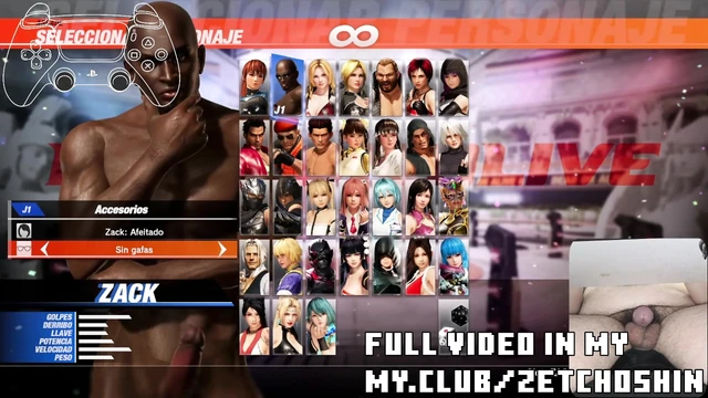 ПАРЕНЬ В ЯЙЦАХ В DOA6 ГЛАВА 2: ЗАК