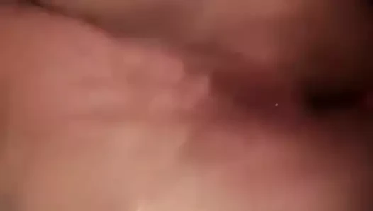 A minha siririca a noite