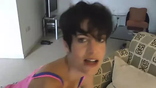 Sıcak eş paylaşılan ile siyah boğa