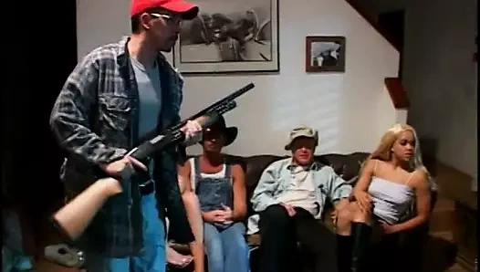 iki pis sarışınlar var sürme dicks içinde dörtlü orgy