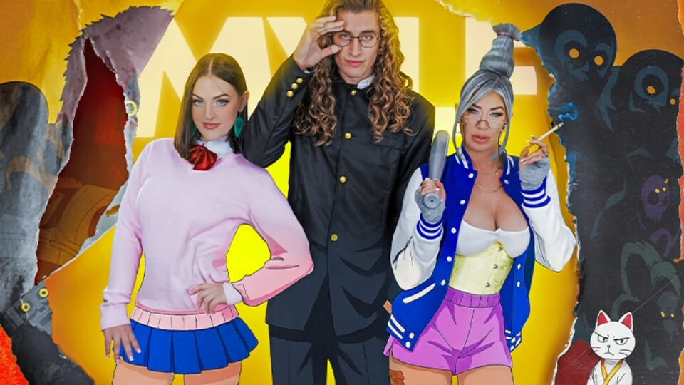 Dandadan anime xxx parodi ft. lolly dames ve lucy lotus