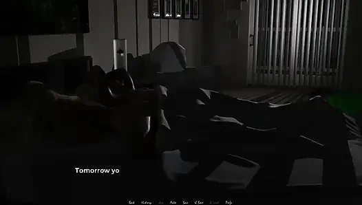 Aşağı iniyorum. Evli kadın kocasının yarağını emiyor, beklenmedik yüze boşalma ep.8