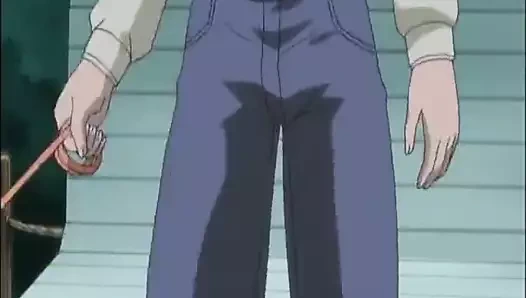 Seksi büyük baştankara köle açık havada bir tasma üzerinde yürür