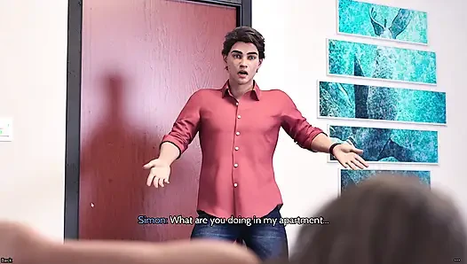 Emily ile Simon'un odasında çılgın bir buluşma hızla samimi erotik sekse dönüşüyor