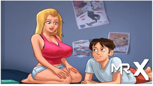 Summertimesaga - sevimli kızın ödev yapmasına yardım e1 # 56