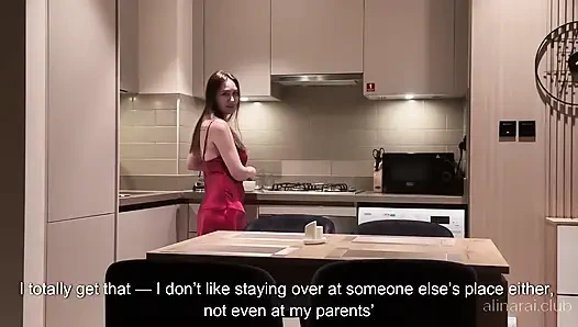 Arkadaşının seksi üvey annesi dedi ki: 'Eğer hala uyanıksan... Kapım açık