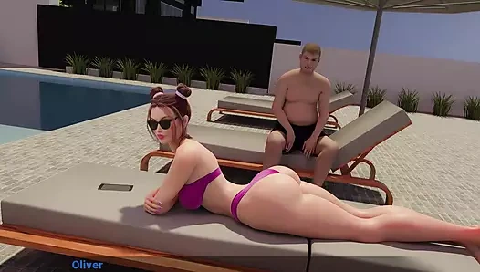 Evden uzakta 24 bölüm 106 halka açık havuzda loveskysan69 tarafından büyük göt sikiliyor