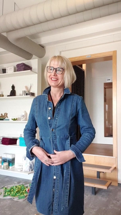 Sekreter julie ip elbise sunar