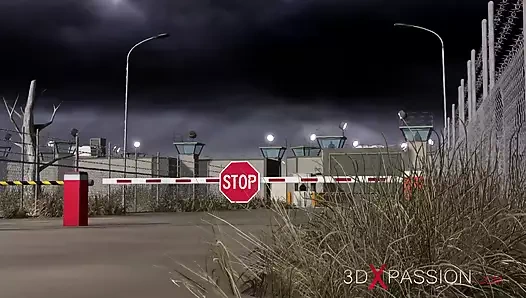 Belden bağlamalı iş başında! Azgın lezbiyen sarışın sürtük sert sikiliyor