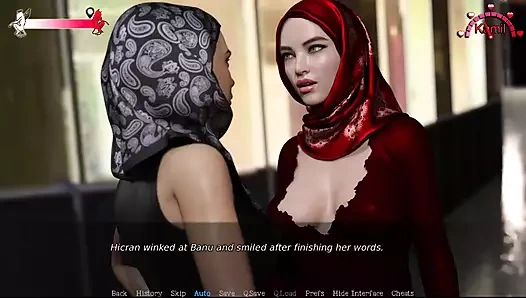 Orta Doğu'da Hayat #14 - banu polad ve nesrin'i meşgul kavga... banu gördü banyoda hicran ve zaur lanet yakaladı.