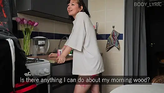 İki komşu arasında sabah seksi