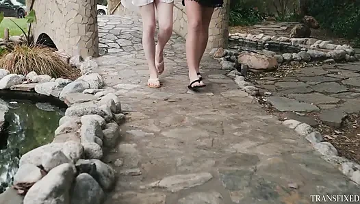 Transfixed - trans masözler cis hottie ile sinsi üçlü seks!