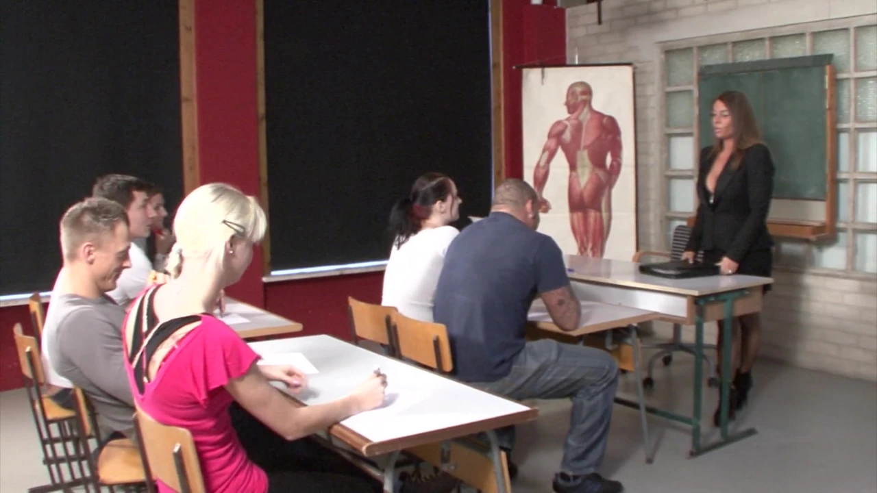 In german school you can fuck where and with you want, share