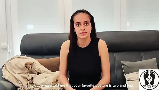 Leyla Kixx yeni amatör model 18 yaşındaki röportaj seks oyuncu seçmeleri