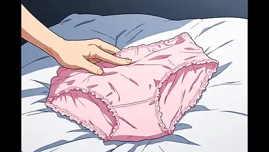 The maid's inner wear captivated him