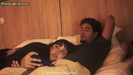 Üvey kız kardeşim filmi izledikten sonra penisimi yutuyor, neredeyse bizi keşfediyorlar